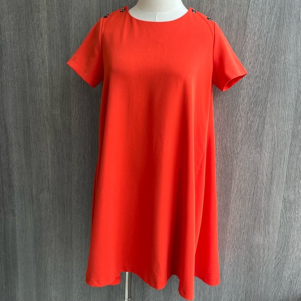 PAUL & JOE PARIS Orange Swing Dress Size 36